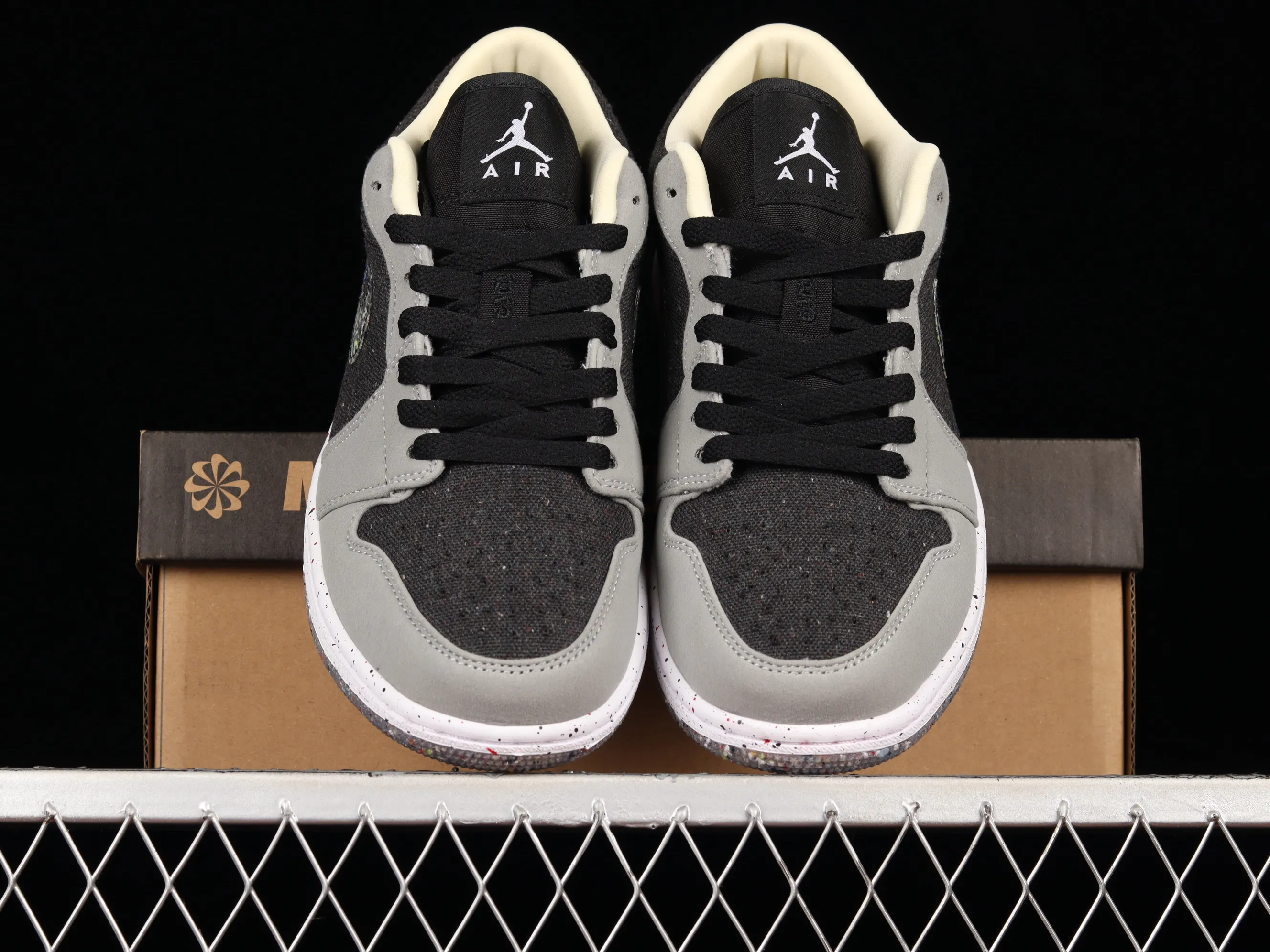 All categories Air Jordan Jordan series basketball shoes Air Jordan 1 Low G version pure original Air Jordan 1 Low AJ1 Joe 1 gray blue black stitching low-top cultural leisure sports sneakers DM4657-001